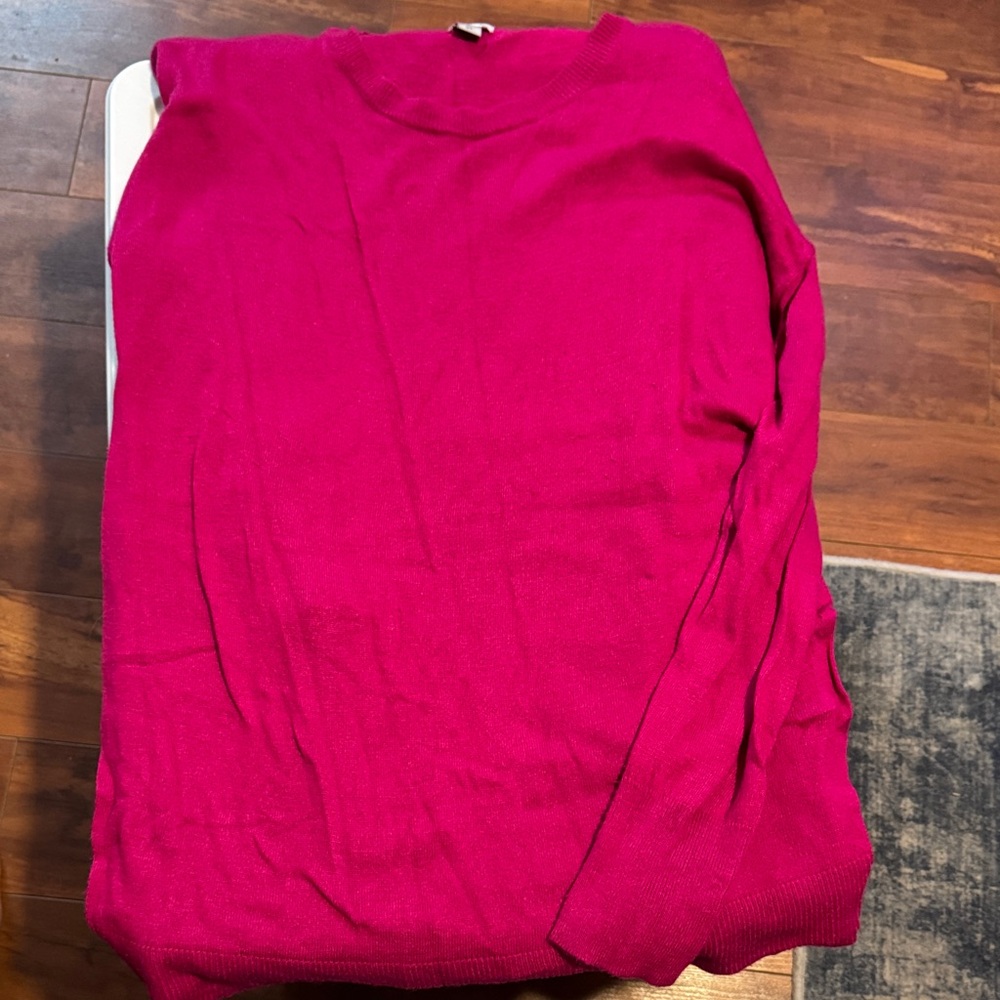 a new day Women's Crew Neck Sweater - Fuchsia